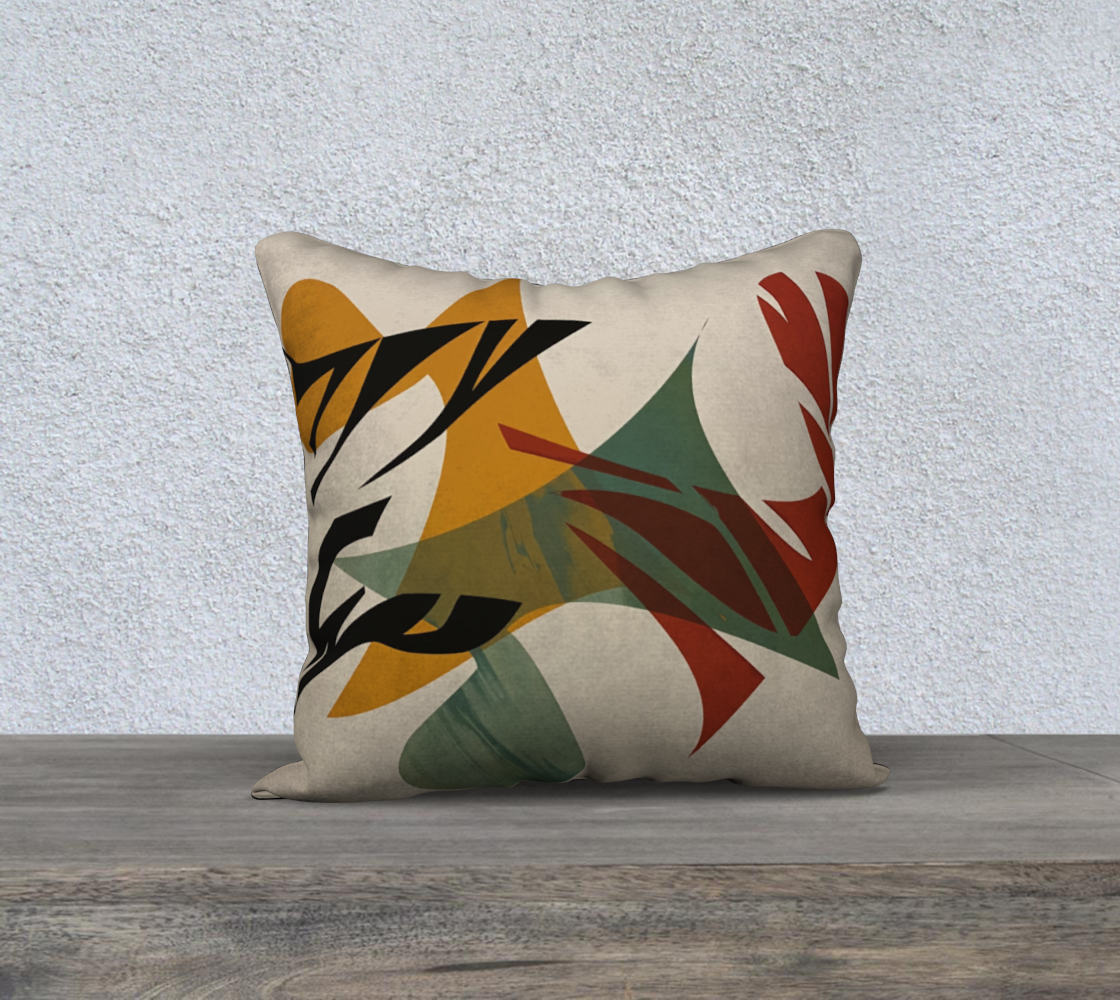 Housse de coussin Fraction d'Identité (18"x18")