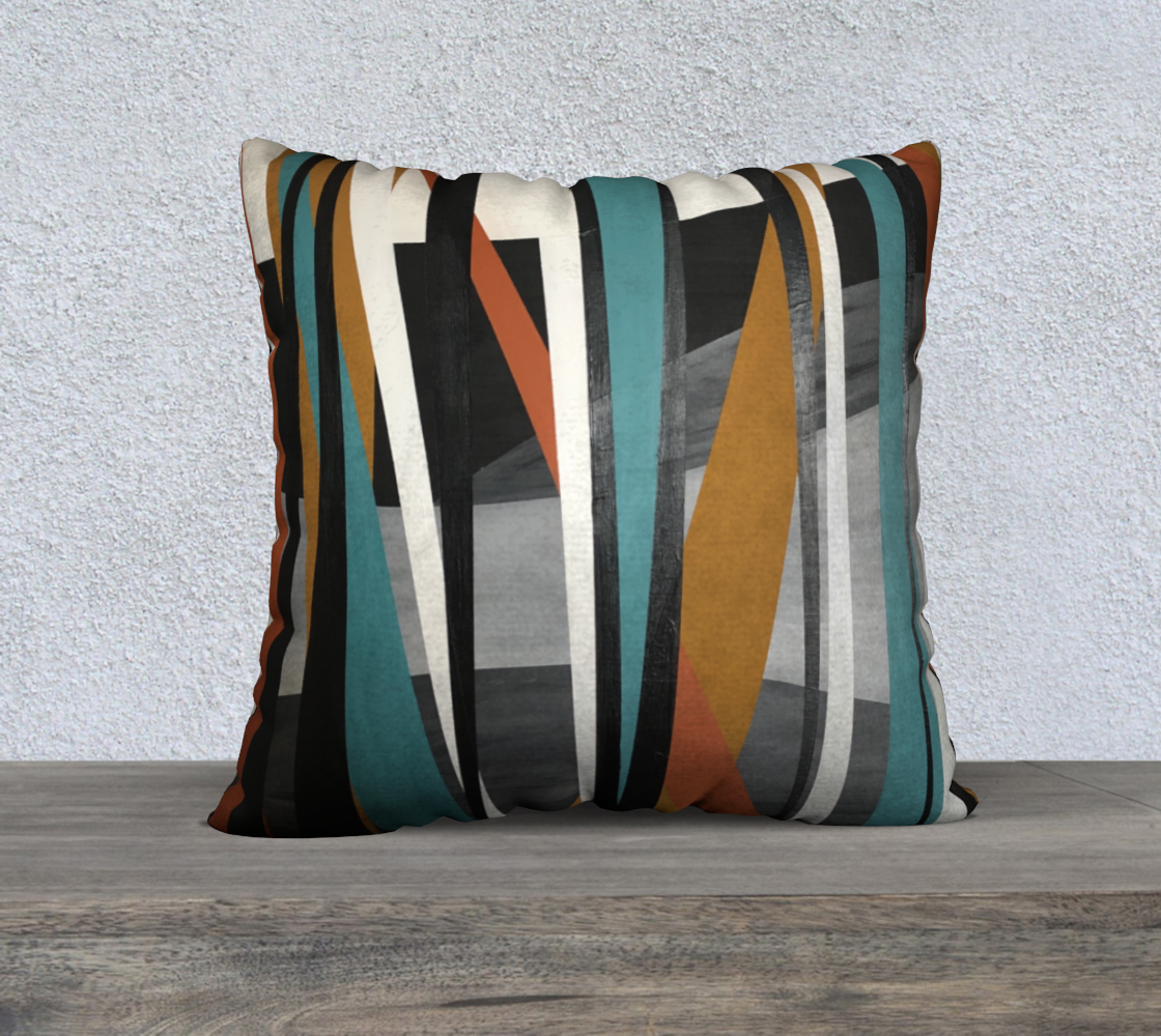 Housse de coussin Variation Impulsive (22"x22")