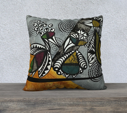 Z'bird cushion cover 4 (22 "x22")