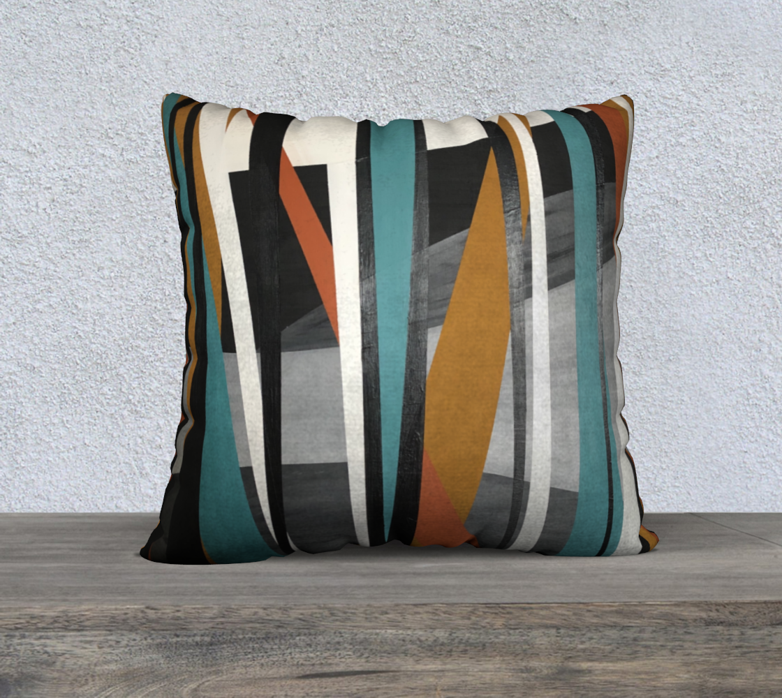 Housse de coussin Variation Impulsive (22"x22")